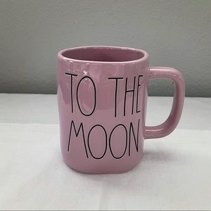 Rae Dunn TO THE MOON AND BACK Mug 🌙 ♥️